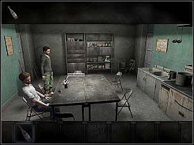 Wraca do głównego budynku drzwiami po lewej - Poniedziałek, wieczór (cz.2) | Rozdział 2 - Rany | Overclocked - Overclocked: Historia o przemocy - poradnik do gry