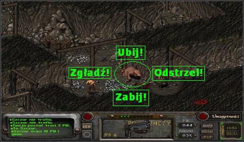 Ładujemy w niego cały zapas ołowiu, jaki mamy - Klamath (4) | Opis przejścia | Fallout 2 - Fallout 2 - poradnik do gry