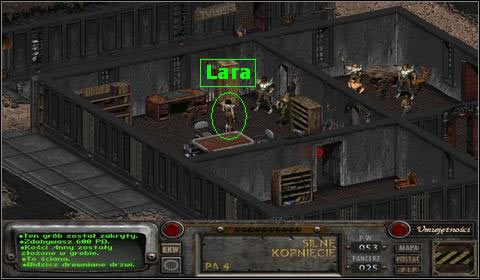 Chce się ona dowiedzieć, co ludzie Metzgera przechowują w kościele we Wschodniej części Nory - Nora (3) | Opis przejścia | Fallout 2 - Fallout 2 - poradnik do gry