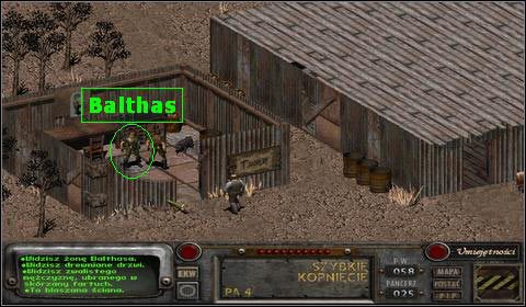 Od tej pory w poszukiwaniach, będzie nam towarzyszył psiak chłopca - Laddie - Modoc (2) | Opis przejścia | Fallout 2 - Fallout 2 - poradnik do gry
