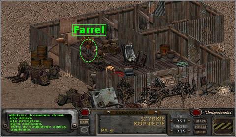 Okazuje się, że ma on pewny problem - Modoc (3) | Opis przejścia | Fallout 2 - Fallout 2 - poradnik do gry