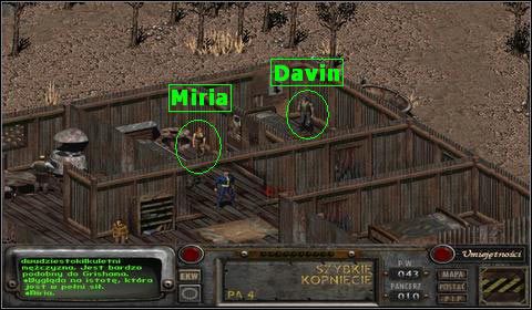 Oto statystyki Mirii i Davina - Modoc (4) | Opis przejścia | Fallout 2 - Fallout 2 - poradnik do gry