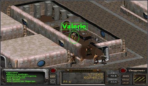 Gdy tylko wejdziemy do jej warsztatu, zacznie ona rozmawiać z Viciem - Kryptopolis (3) | Opis przejścia | Fallout 2 - Fallout 2 - poradnik do gry