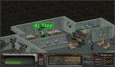 Wydobędziemy tym samym informacje na temat implantów bojowych - Kryptopolis (5) | Opis przejścia | Fallout 2 - Fallout 2 - poradnik do gry
