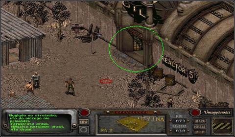 By móc swobodnie poruszać się na terenie zabudowania, musimy zdobyć Czerwoną i Żółtą kartę dostępową - Gecko (1) | Opis przejścia | Fallout 2 - Fallout 2 - poradnik do gry