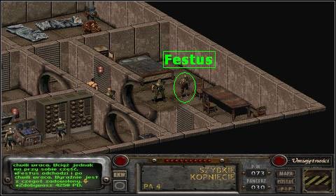 Mówimy mu, że mamy odpowiednią część, potrzebną do naprawy reaktora elektrowni - Gecko (2) | Opis przejścia | Fallout 2 - Fallout 2 - poradnik do gry