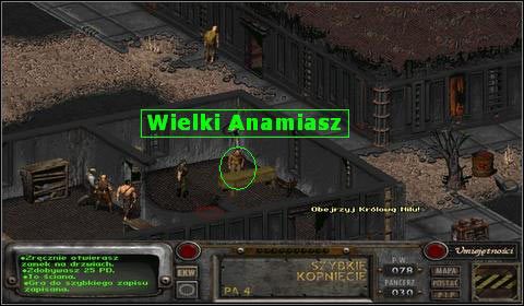 Prosimy go by pokazał nam mumię i płacimy mu za to 25$ - Gecko (3) | Opis przejścia | Fallout 2 - Fallout 2 - poradnik do gry