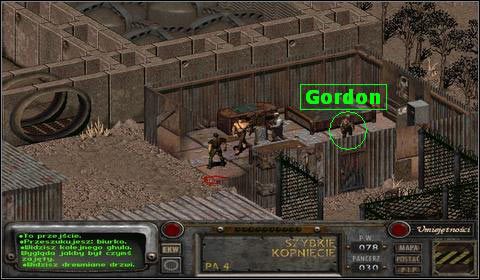 Po krótkiej rozmowie, wręczy nam on Holotaśmę z Gecko i każe zanieść ją komuś znaczącemu w Kryptopolis - Gecko (4) | Opis przejścia | Fallout 2 - Fallout 2 - poradnik do gry