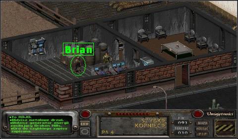 Przekonujemy go żeby mocniej zasilił elektrykę Erica - Broken Hills (1) | Opis przejścia | Fallout 2 - Fallout 2 - poradnik do gry