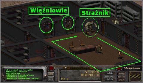 Mamy dwie opcje na wyswobodzenie ziomali Jacoba - Broken Hills (3) | Opis przejścia | Fallout 2 - Fallout 2 - poradnik do gry