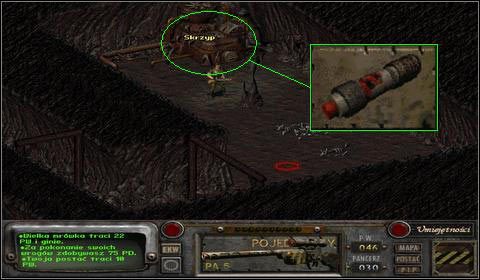 Dla ułatwienia posłużę się jeszcze mapką kopalni - Broken Hills (3) | Opis przejścia | Fallout 2 - Fallout 2 - poradnik do gry