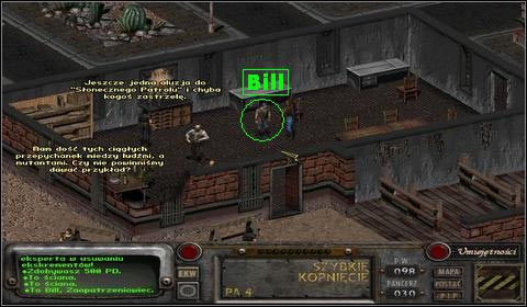 Oferujemy mu swą pomoc w przerzucaniu braminowego łajna - Broken Hills (4) | Opis przejścia | Fallout 2 - Fallout 2 - poradnik do gry