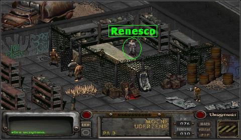 zagadujemy Renesco i informujemy go o chęci naprawy maszynerii w Broken Hills - Broken Hills (5) | Opis przejścia | Fallout 2 - Fallout 2 - poradnik do gry