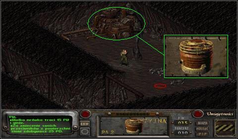 Dla ułatwienia posłużę się jeszcze mapką kopalni - Broken Hills (5) | Opis przejścia | Fallout 2 - Fallout 2 - poradnik do gry
