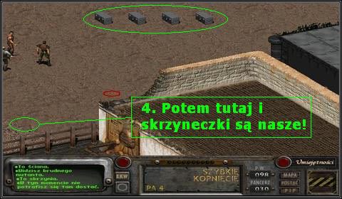Zawierają one: masę kasy, mnóstwo medykamentów, tonę amunicji, kilka giwer i Podręcznik pierwszej pomocy - Broken Hills (6) | Opis przejścia | Fallout 2 - Fallout 2 - poradnik do gry
