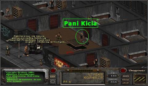 Gdy będziemy mieć przy sobie chociaż jeden egzemplarz Kociej łapki, zapytajmy Kicię o niego - Nowe Reno (2) | Opis przejścia | Fallout 2 - Fallout 2 - poradnik do gry