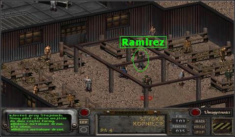 Gdy wręczymy mu walizkę od bossa, otrzymamy 500 PD - Nowe Reno (4) | Opis przejścia | Fallout 2 - Fallout 2 - poradnik do gry
