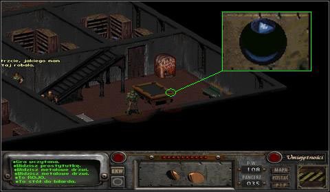 Jeśli posiadamy Szczęście na poziomie 9,10 - będzie ona bardzo ciekawym i przydatnym znaleziskiem - Nowe Reno (7) | Opis przejścia | Fallout 2 - Fallout 2 - poradnik do gry