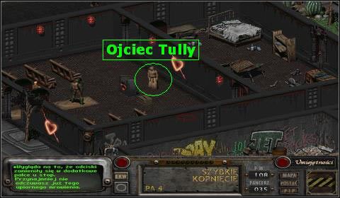 Za każdą przyniesioną mu Gorzałę, ksiądz opowie nam masę interesujących rzeczy o Nowym Reno (informacje o rodzinach mafijnych i spowiedziach mieszkańców) - Nowe Reno (7) | Opis przejścia | Fallout 2 - Fallout 2 - poradnik do gry