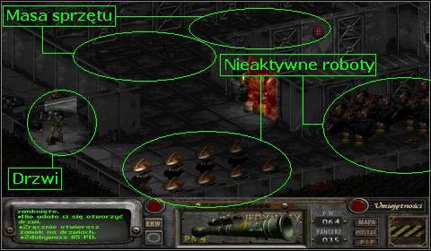 Gdy uda się nam wykończyć wszystkie (nie jest to trudne, ale długo trwa) powinniśmy zakasować ok - Baza Wojskowa Sierra (3) | Opis przejścia | Fallout 2 - Fallout 2 - poradnik do gry