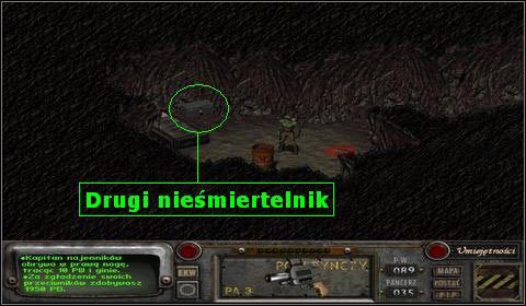 Na końcu podchodzimy w to miejsce - Bandyci | Opis przejścia | Fallout 2 - Fallout 2 - poradnik do gry