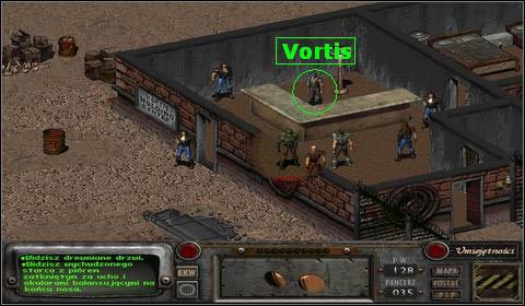 Jeśli powiemy mu, że szukamy pracy, zleci nam on zdobycie mapy od Strażników przebywających w Centrum RNK - Republika Nowej Kalifornii (RNK) (3) | Opis przejścia | Fallout 2 - Fallout 2 - poradnik do gry