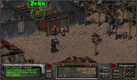 Zleca nam on zajęcie się Darionem, który okupuje kryptę na wschodzie - Krypta 15 (2) | Opis przejścia | Fallout 2 - Fallout 2 - poradnik do gry