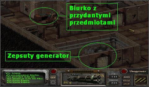 Z biurka zabieramy amunicję do Bozara, książkę i leki - Krypta 15 (2) | Opis przejścia | Fallout 2 - Fallout 2 - poradnik do gry