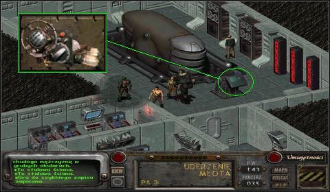 Za naprawę komputera, otrzymamy magiczną sumę 5000 PD - Krypta 13 | Opis przejścia | Fallout 2 - Fallout 2 - poradnik do gry