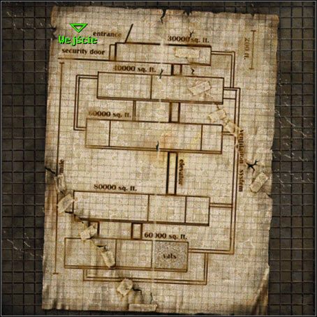 UWAGI: Jest to ta sama baza, w której zniszczyliśmy kadzie Mistrza w Falloucie 1 - Baza Wojskowa | Opis przejścia | Fallout 2 - Fallout 2 - poradnik do gry