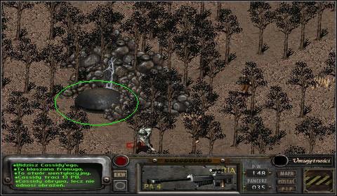 Proponuje skorzystanie z tego drugiego wejścia - Navarro (1) | Opis przejścia | Fallout 2 - Fallout 2 - poradnik do gry