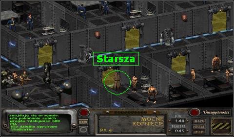 Rozmawiamy z nią i idziemy na północ do zadbanego pokoju - Enklawa (1) | Opis przejścia | Fallout 2 - Fallout 2 - poradnik do gry