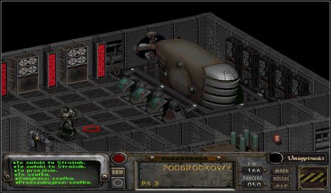Podkładamy między terminale uaktywniony ładunek wybuchowy - Enklawa (2) | Opis przejścia | Fallout 2 - Fallout 2 - poradnik do gry