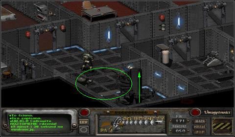 Korzystamy ze schodów i udajemy się na górę - Enklawa (2) | Opis przejścia | Fallout 2 - Fallout 2 - poradnik do gry
