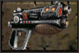 Pistolet magnetolaserowy - Broń energetyczna (2) | Uzbrojenie | Fallout 2 - Fallout 2 - poradnik do gry