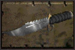 Nóż bojowy - Broń biała (1) | Uzbrojenie | Fallout 2 - Fallout 2 - poradnik do gry