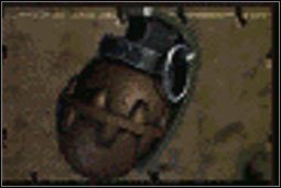 Granat odłamkowy - Broń miotana | Uzbrojenie | Fallout 2 - Fallout 2 - poradnik do gry