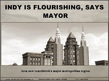 Musisz zaczekać aż Indianapolis osiągnie status metropolii, zanim zdecydujesz się przystąpić do ostatniego zadania tego scenariusza. - 3. Środkowy zachód USA - opis | Scenariusze | Sid Meiers Railroads! - Sid Meiers Railroads! - poradnik do gry