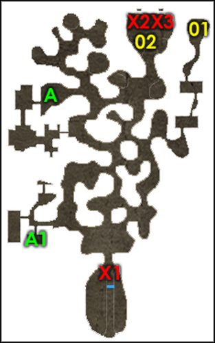 Po przejściu do nowej lokacji od razu skieruj się do groty w [01 ], skąd zabierz leżący na podłodze Soul Stone - The Crystal Caves | Avencast Rise of the Mage - Avencast: Rise of the Mage - poradnik do gry