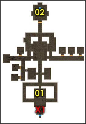 Idź do miejsca w [01 ] i użyj znajdującej się tam dźwigni - Fortress of Dimensions cz.1 | Avencast Rise of the Mage - Avencast: Rise of the Mage - poradnik do gry