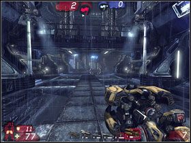 Opis: Całkiem trudna walka jak na ten etap - Rozdział III - Walka 19, 20, 21 | Kampania Unreal Tournament III - Unreal Tournament III - poradnik do gry
