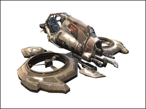 Jeden z bardziej lubianych wehikułów w grze - Axon | Pojazdy w Unreal Tournament III - Unreal Tournament III - poradnik do gry