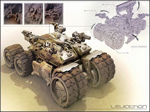 Ogromny pojazd o porażającej sile rażenia - Axon | Pojazdy w Unreal Tournament III - Unreal Tournament III - poradnik do gry