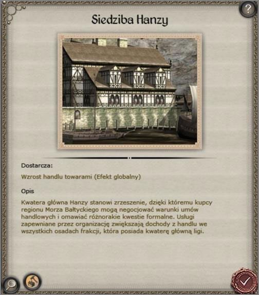 Niezwykle cenny nabytek, zwiększający handel we wszystkich posiadanych miastach - Zakon Krzyżacki - Budownictwo i Ekonomia - TEUTONIC - Medieval II: Total War - Królestwa - poradnik do gry