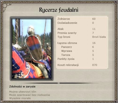 Jedyna ciężka kawaleria, po ulepszeniach pancerza nawet warta swej ceny oraz kosztów utrzymania - Wlk. Księstwo Litewskie - Armia (4) - TEUTONIC - Medieval II: Total War - Królestwa - poradnik do gry