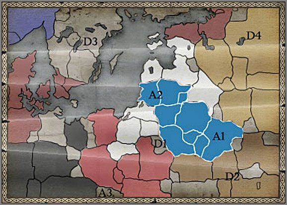 Kierunki działań - Wlk. Księstwo Litewskie - Ekspansja - TEUTONIC - Medieval II: Total War - Królestwa - poradnik do gry