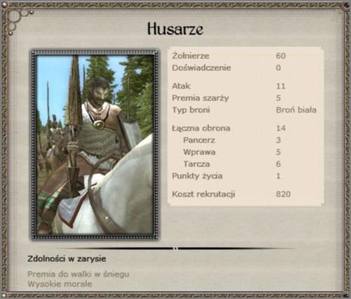 Lekka kawaleria, droga lecz skuteczna podczas walki w zwarciu - Królestwo Polskie - Armia (3) - TEUTONIC - Medieval II: Total War - Królestwa - poradnik do gry