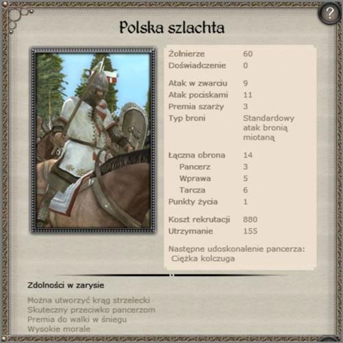Najlepsza formacja konnych strzelców na jaką frakcja może sobie pozwolić - Królestwo Polskie - Armia (3) - TEUTONIC - Medieval II: Total War - Królestwa - poradnik do gry