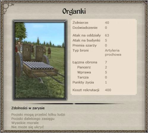 Oddział bardzo przydatny podczas obrony zamku/miasta, skutecznie dziesiątkuje oddziały wroga w wąskich ulicach - Królestwo Polskie - Armia (5) - TEUTONIC - Medieval II: Total War - Królestwa - poradnik do gry