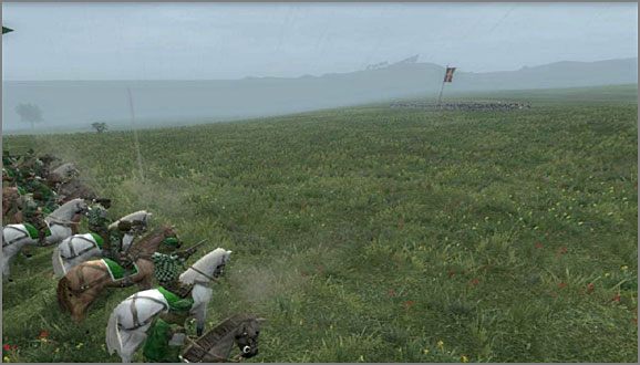 Ta formacja posiada naprawdę przyzwoity zasięg, co jest jej główną zaletą - Irlandia - Armia (2) - BRITANNIA - Medieval II: Total War - Królestwa - poradnik do gry